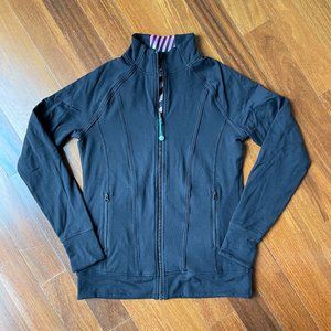 Ivivva Sz 14 Reversible Black Stellar Jacket